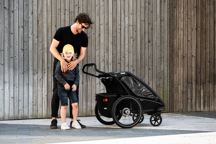 Náhled produktu - Thule Chariot Sport 1 Midnight Black
