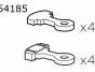 Thule Opravný kit pro nosiče kol na tažné zařízení 54185