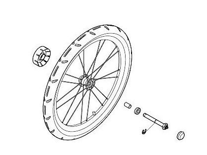 Thule kolo Chariot Sport pravé 1540192436 (2017-X)
