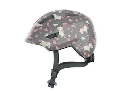 helma ABUS Smiley 3.0 grey horse přilba - M