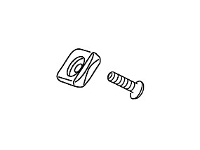 Náhled produktu - Fold lock tab - Thule Glide 2/Thule Urban Glide 2 & 3/Thule Urban Glide 4-wheel