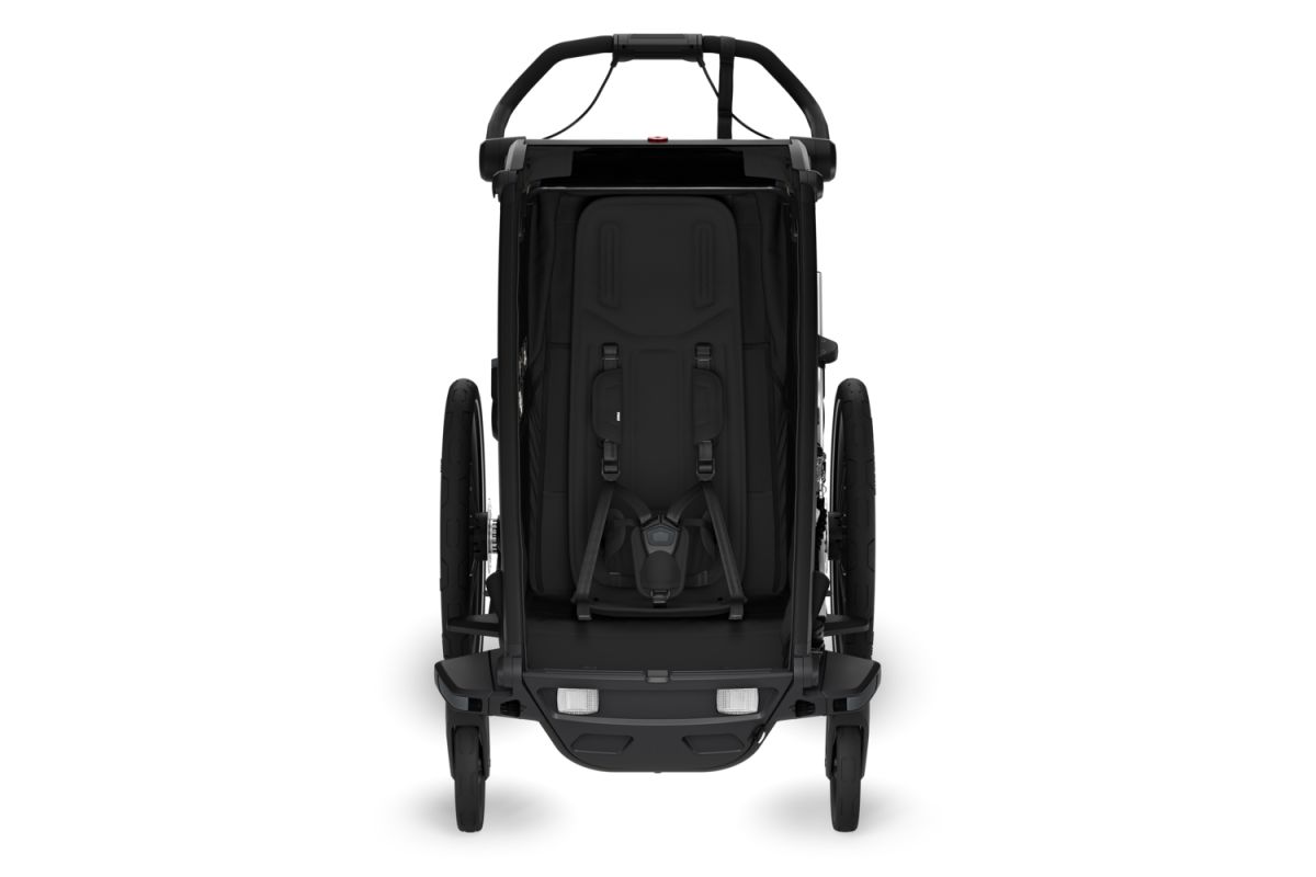 Náhled produktu - Thule Chariot Sport G3 SINGLE Black + bike set + kočárkový set + běžecký set