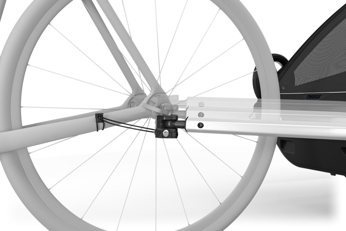Náhled produktu - Thule Chariot Sport G3 SINGLE Natural Gold + bike set + kočárkový set + běžecký set
