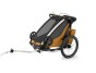 Thule Chariot Sport G3 SINGLE Natural Gold + bike set + kočárkový set + běžecký set