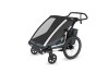 Thule Chariot Cross G3 DOUBLE Dark Slate + bike set + kočárkový set + běžecký set