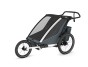 Thule Chariot Cross G3 DOUBLE Dark Slate + bike set + kočárkový set + běžecký set