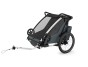 Thule Chariot Cross G3 DOUBLE Dark Slate + bike set + kočárkový set + běžecký set