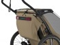 Thule Chariot Cross G3 DOUBLE Faded Khaki + bike set + kočárkový set + běžecký set