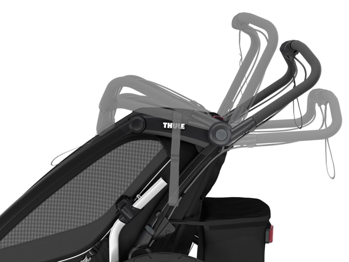 Náhled produktu - Thule Chariot Sport G3 DOUBLE Natural Gold + bike set + kočárkový set + běžecký set