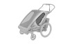 Thule Chariot Sport G3 DOUBLE Natural Gold + bike set + kočárkový set + běžecký set