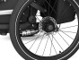 Thule Chariot Sport G3 DOUBLE Natural Gold + bike set + kočárkový set + běžecký set
