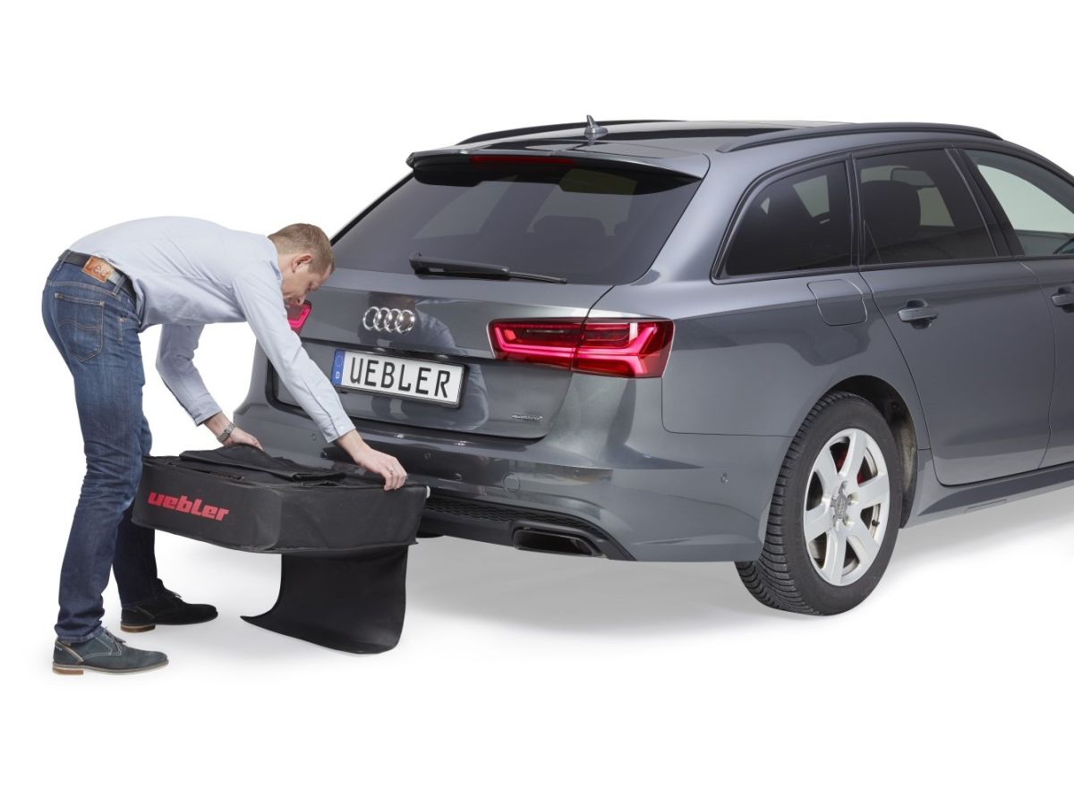 Náhled produktu - UEBLER i41 S nosič kol pro 4 jízdní kola - skládací, 90° výklop + transportní taška