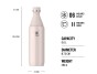 STANLEY Termoláhev The All Day Slim Bottle 600 ml/20oz Rose Quartz