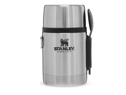 STANLEY Termoska jídelní se lžící Stainless Steel All-In-One Food Jar 530 ml/18oz nerez