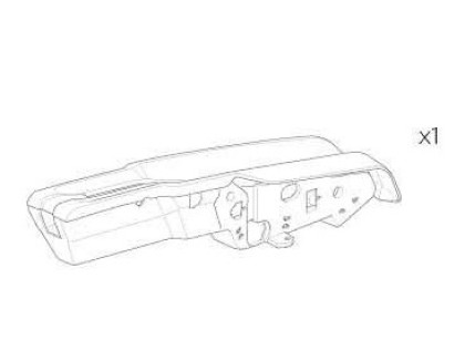 Náhled produktu - Thule Wheel tray cover (VII) - last position left 55094