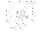 Thule Chariot 2 - single - Reflector set 55210