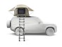 Autostan Thule Approach M - stan pro 2/3 osoby, Pelican Grey