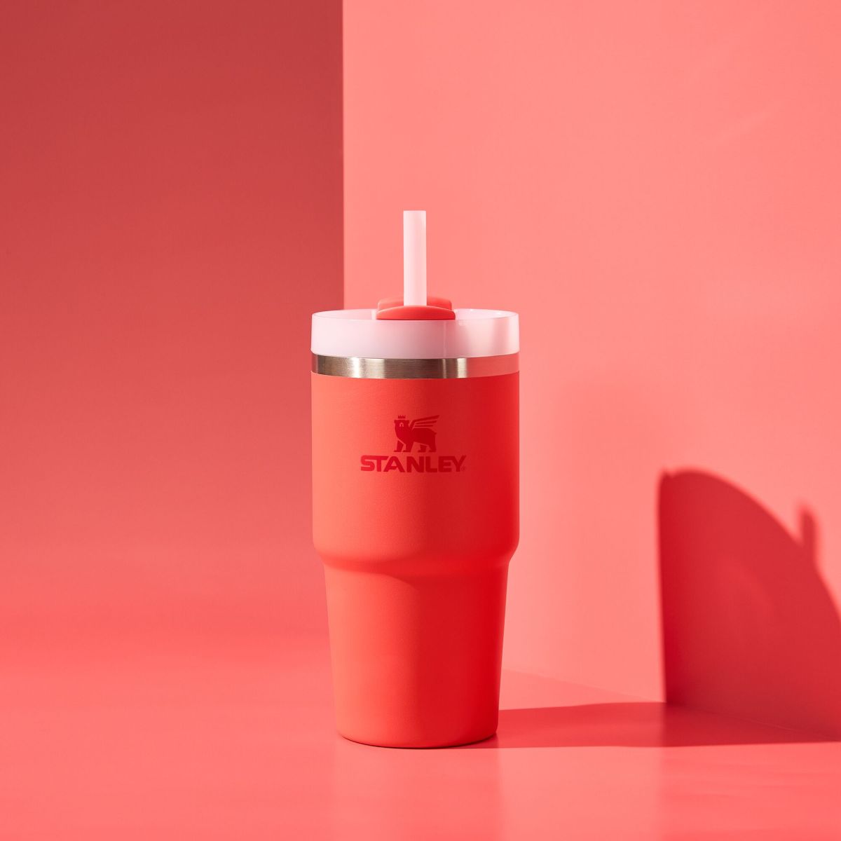 Náhled produktu - STANLEY The Quencher/Cup H2.O FlowState™ Tumbler 600 ml/20oz Hot Coral