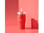STANLEY The Quencher/Cup H2.O FlowState™ Tumbler 600 ml/20oz Hot Coral
