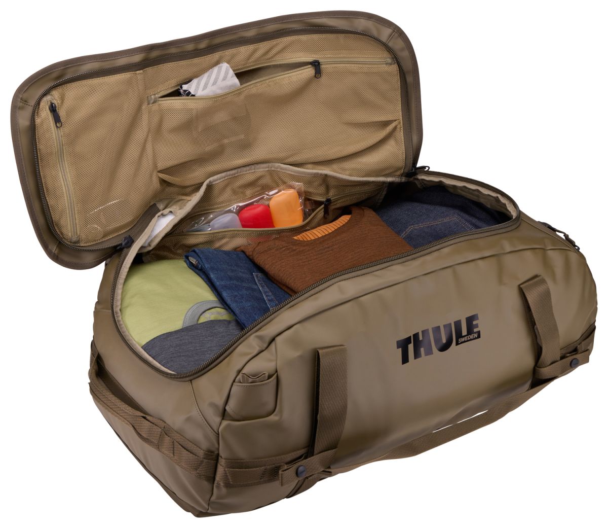 Náhled produktu - Thule Chasm sportovní taška 70 l TDSD303 - deep khaki