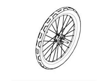 Thule Chariot Sport 2 - Wheel 20