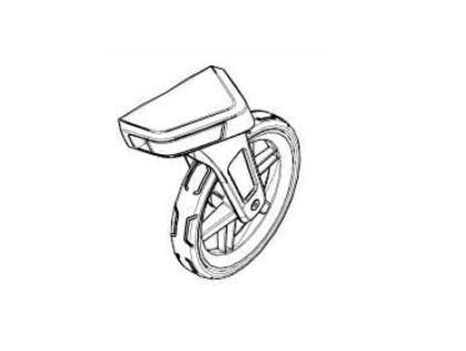 Thule Chariot 2 - Wheel wing left 55221