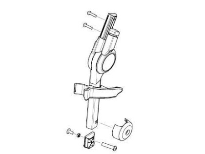 Thule Chariot 2  - Rear frame left 55243