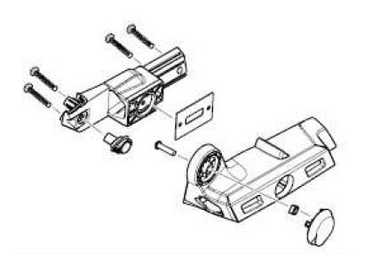 Thule Chariot 2 - Bracket wing left 55251