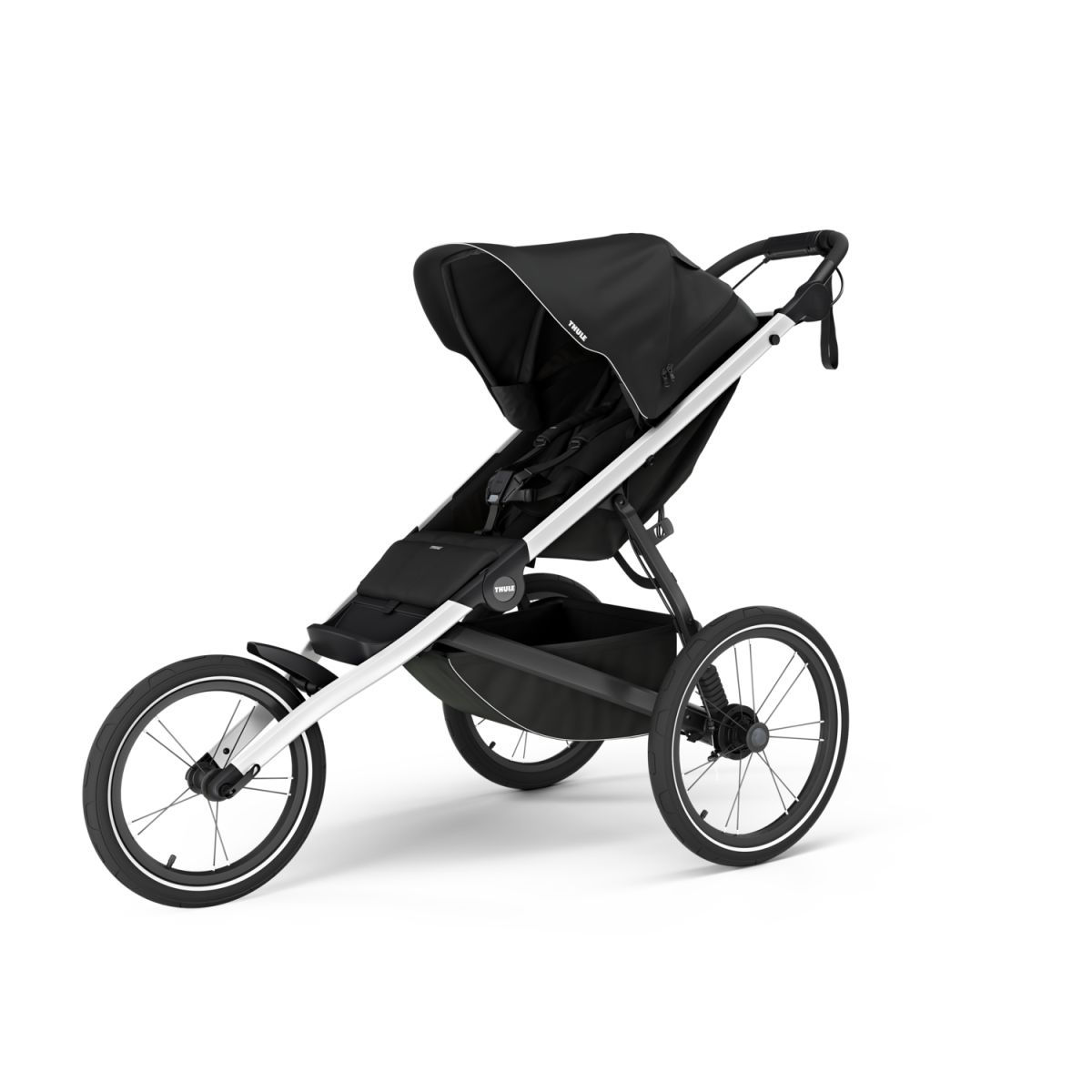 Náhled produktu - Thule Glide 3 Black - MB + korba + pláštěnka + moskytiéra + madlo + plášť. korba + moskyt. korba