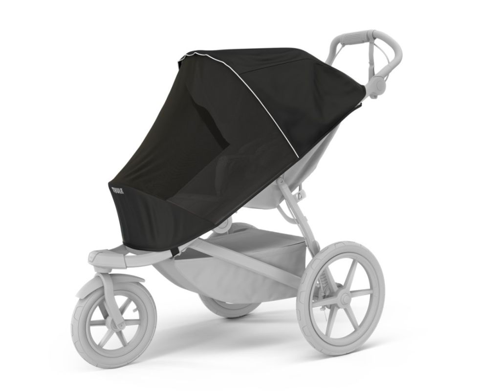 Náhled produktu - Thule Glide 3 Black - MB + korba + pláštěnka + moskytiéra + madlo + plášť. korba + moskyt. korba