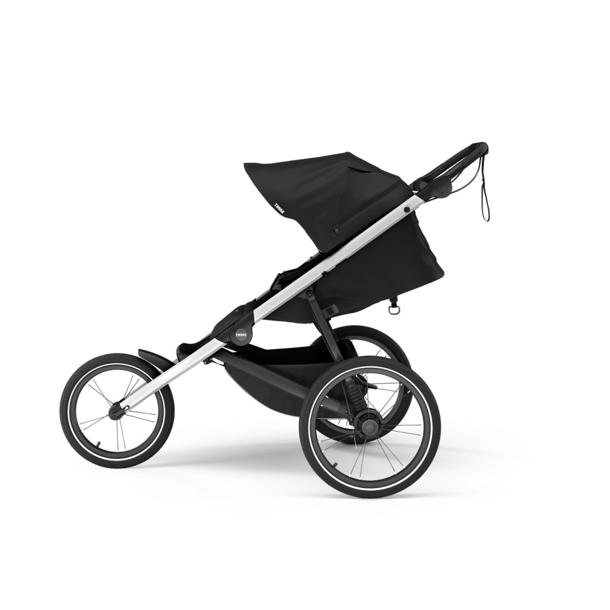 Náhled produktu - Thule Glide 3 Black - MB + korba + pláštěnka + moskytiéra + madlo + plášť. korba + moskyt. korba