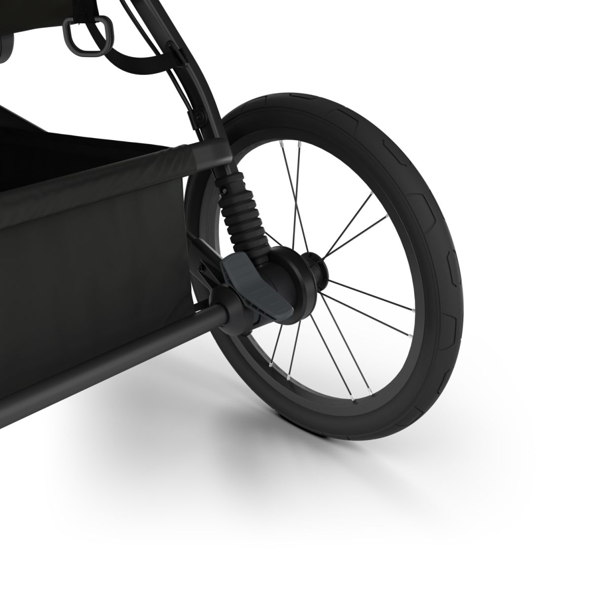 Náhled produktu - Thule Glide 3 Black - MB + korba + pláštěnka + moskytiéra + madlo + plášť. korba + moskyt. korba