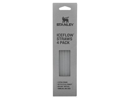 STANLEY brčka/slámky náhradní Iceflow Flip Straw Tumbler 1.0 slámky - náhradní set 4 kusů čirá