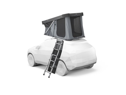 Autostan Thule Widesky - skořepinový stan pro 2 osoby, Ashland Grey + DOPRAVA ZDARMA