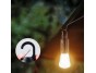Solight LED nabíjecí žárovka Camping, 100lm, Li-Ion, display box