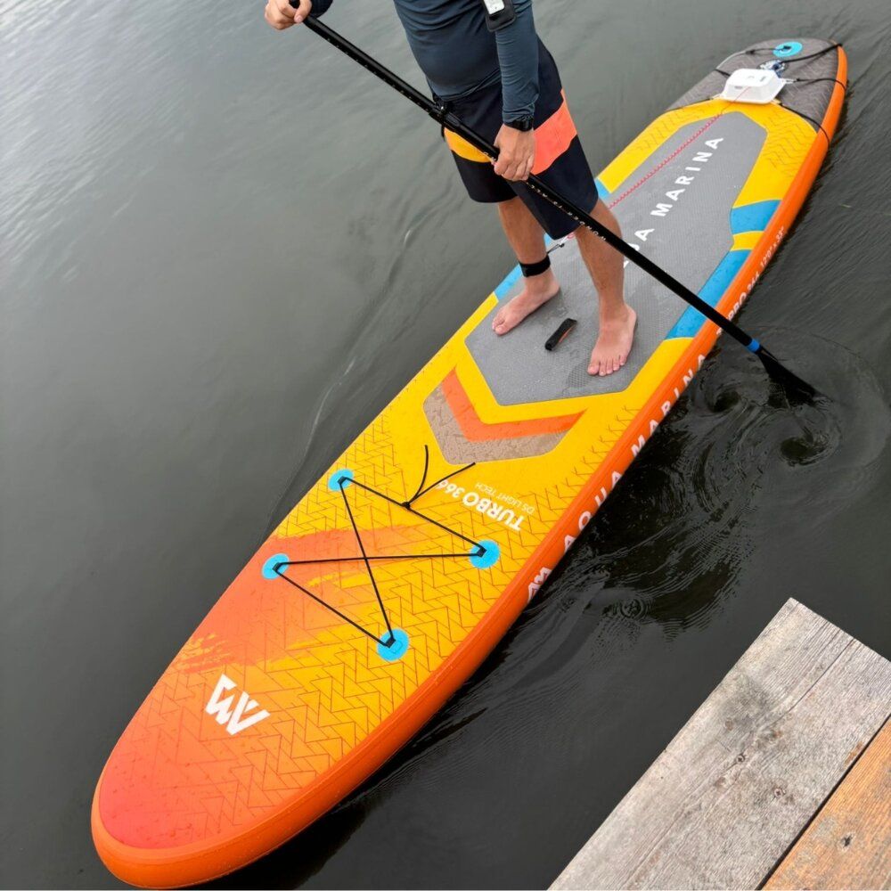 Náhled produktu - paddleboard s motorem AQUA MARINA GO Turbo 366