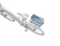 Thule Shield - postranní brašna na kolo s InLock systémem 22 l Mid Blue