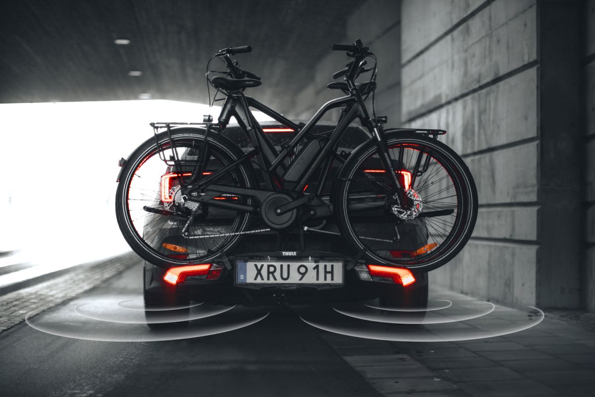 Náhled produktu - Thule Epos ParkSecure pro 2 kola s parkovacími senzory