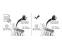 Cyklosedačka Thule RideAlong 2 Rack Mount Zen Lime NEW