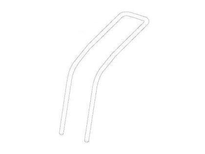 Thule Metal bar - Thule frame mounted child bike seats 52858