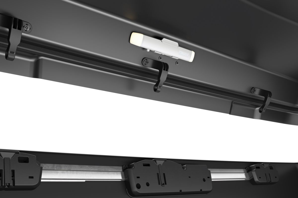 Náhled produktu - Thule Epos ParkSecure 2bike s parkovacími senzory + box Thule Santu