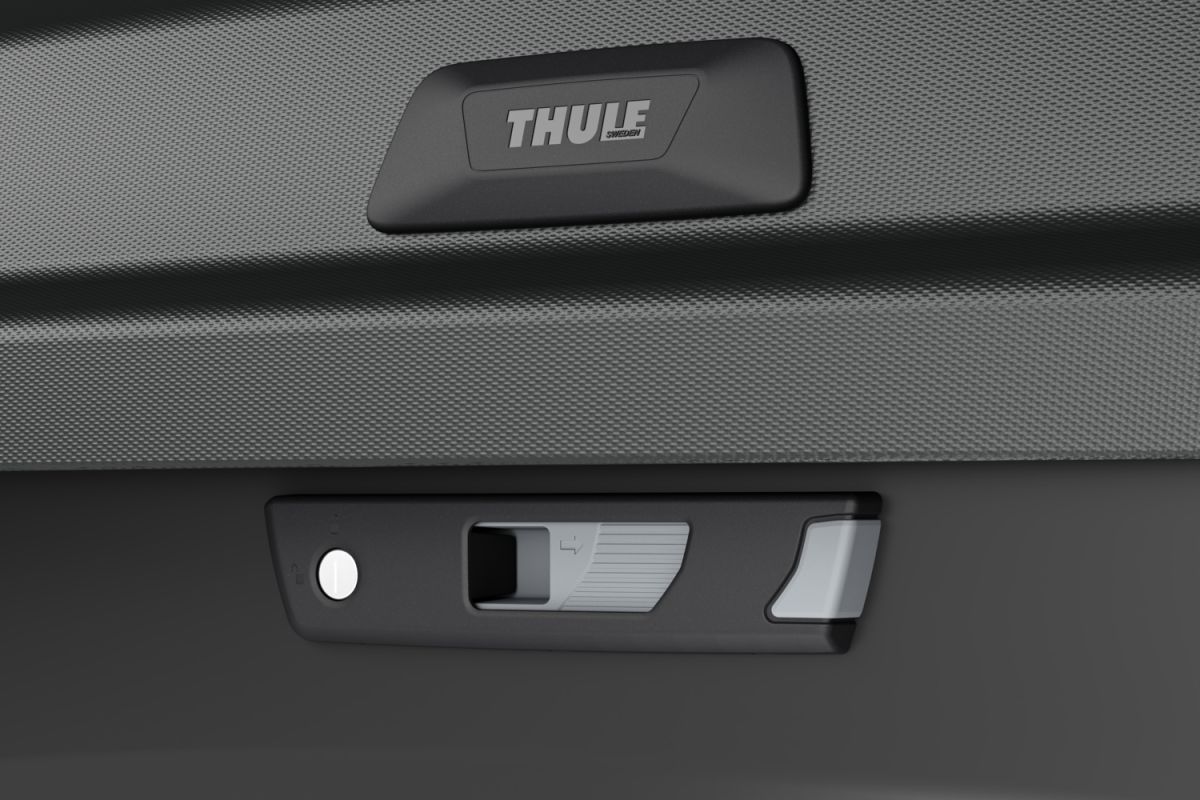 Náhled produktu - Thule Epos ParkSecure 2bike s parkovacími senzory + box Thule Santu
