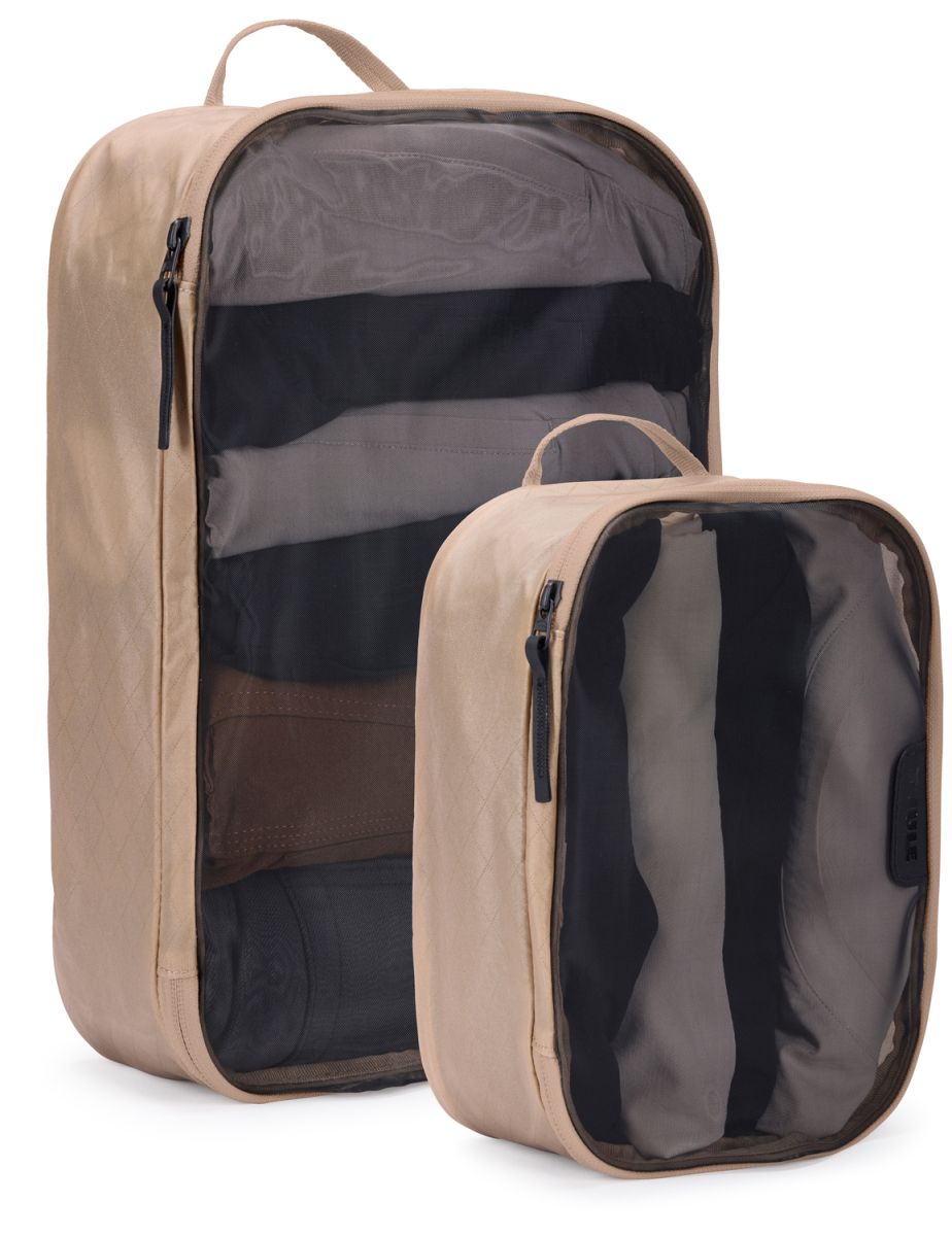 Náhled produktu - Thule Packing cube sada 1 střední a 1 malý organizér TPCS204 - jemná béžová