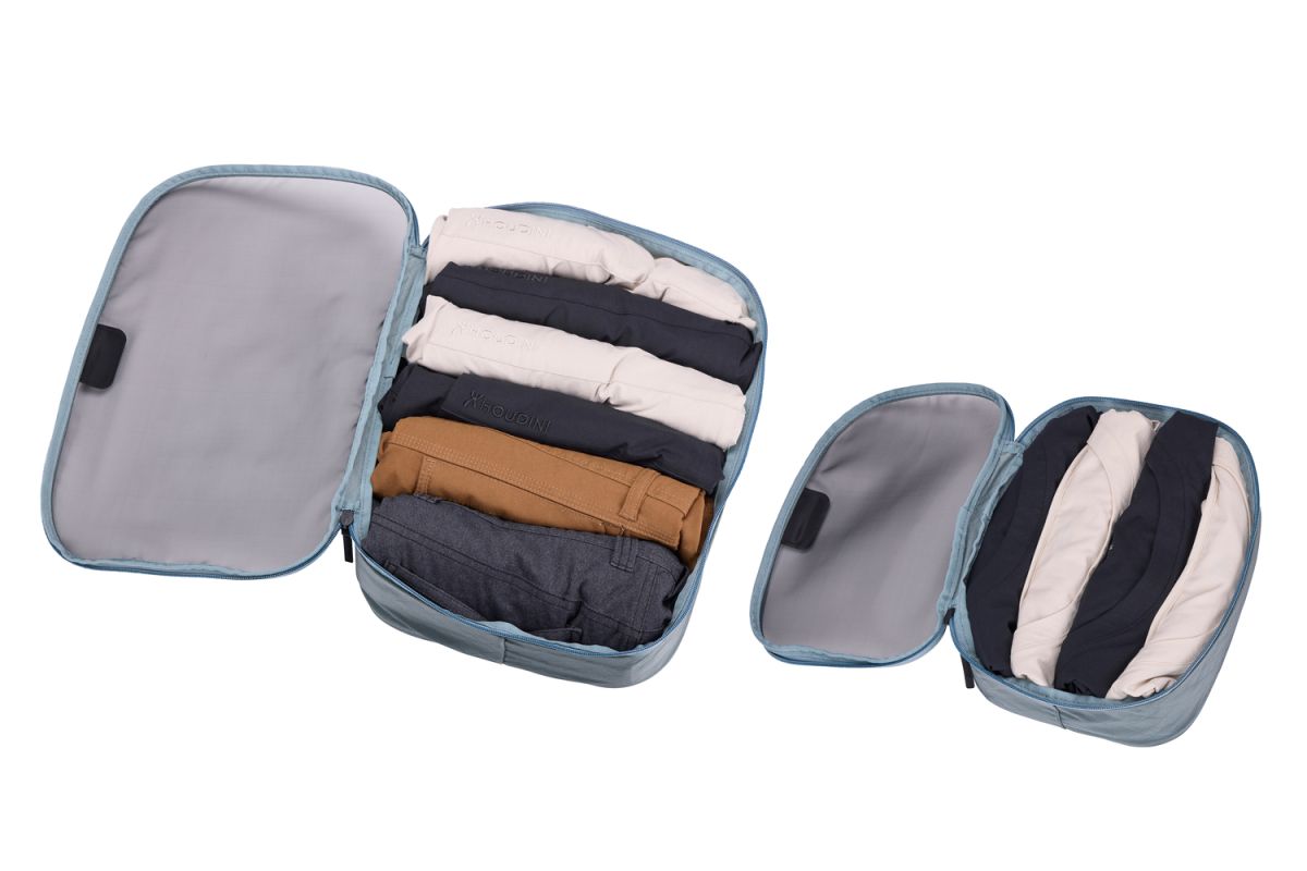 Náhled produktu - Thule Packing cube sada 1 střední a 1 malý organizér TPCS204 - Pond Gray