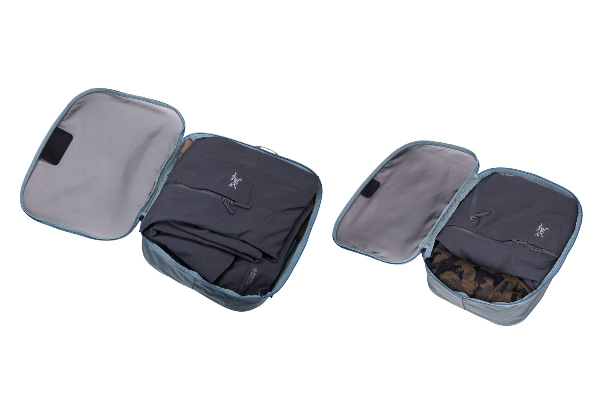 Náhled produktu - Thule Packing cube sada 2 velké a 2 střední organizéry TPCS205 - bílá/Pond Gray