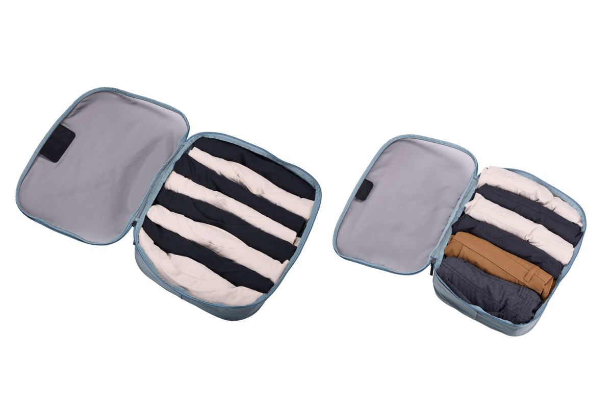Náhled produktu - Thule Packing cube sada 2 velké a 2 střední organizéry TPCS205 - bílá/Pond Gray