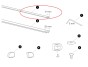 Thule Cover Strip 17mm Lower - ProBar 50836