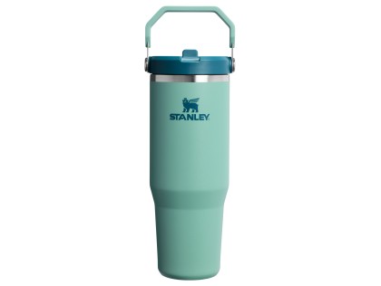 STANLEY Termoláhev s integrovanou slámkou The IceFlow™ Flip Straw 2.0 Tumbler 890 ml/30oz Spring Gre