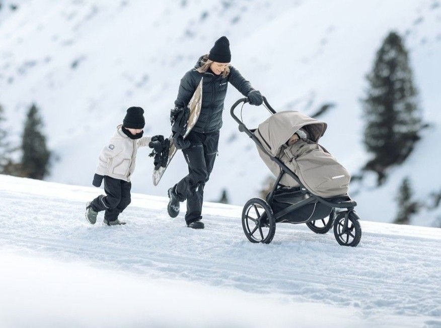 Náhled produktu - Thule Urban Glide 3 Tinted Taupe - MB + korba + plášť + moskyt. + madlo + plášť.korba + mosk.korba