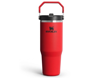 Náhled produktu - STANLEY Termoláhev s integrovanou slámkou The IceFlow™ Flip Straw 2.0 Tumbler 890 ml/30oz ChiliBlack